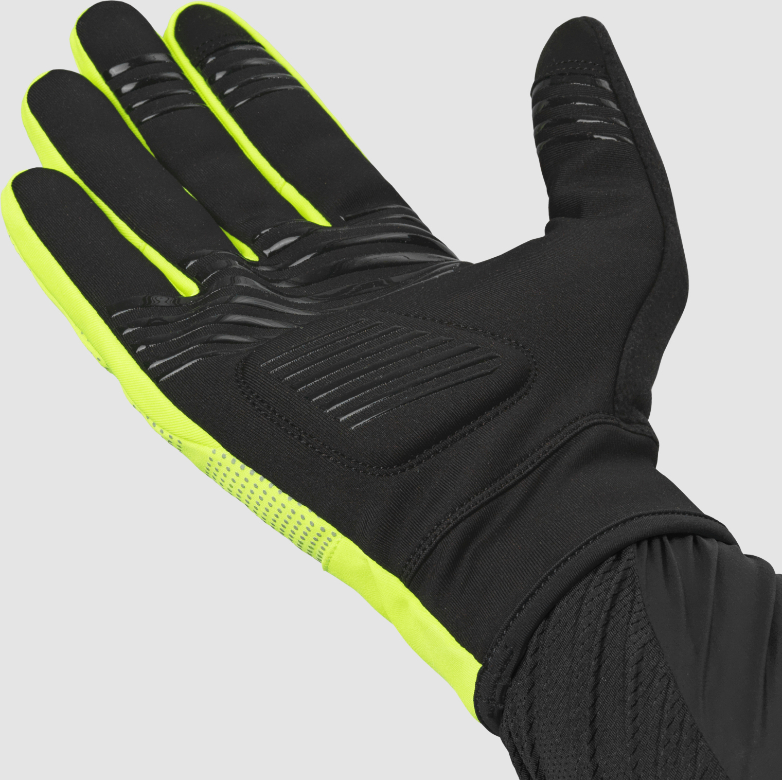 GripGrab Ride 2 Windproof Spring-Autumn Gloves XS, yellow hi-vis - Image 9