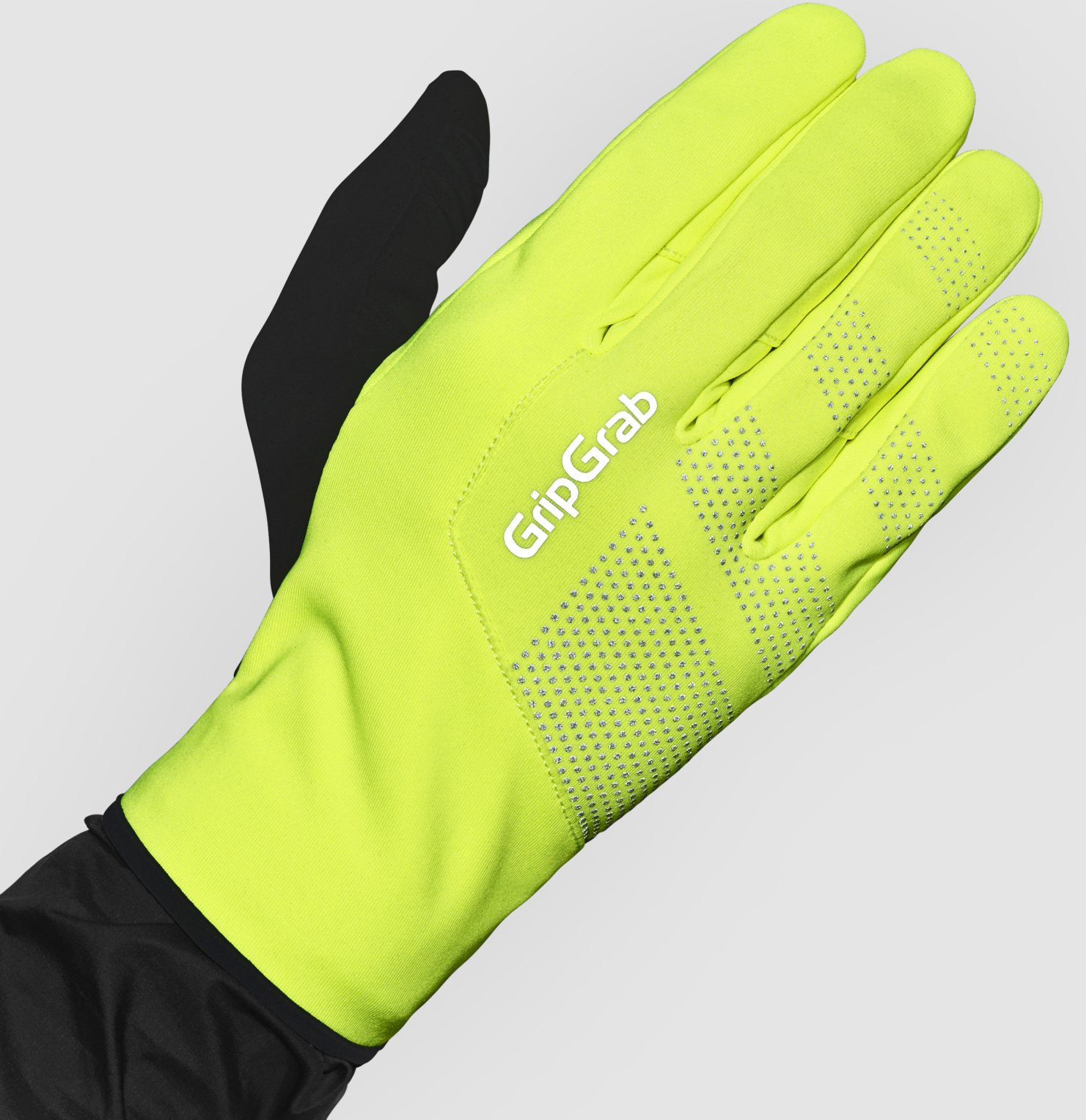 GripGrab Ride 2 Windproof Spring-Autumn Gloves XS, yellow hi-vis - Image 10
