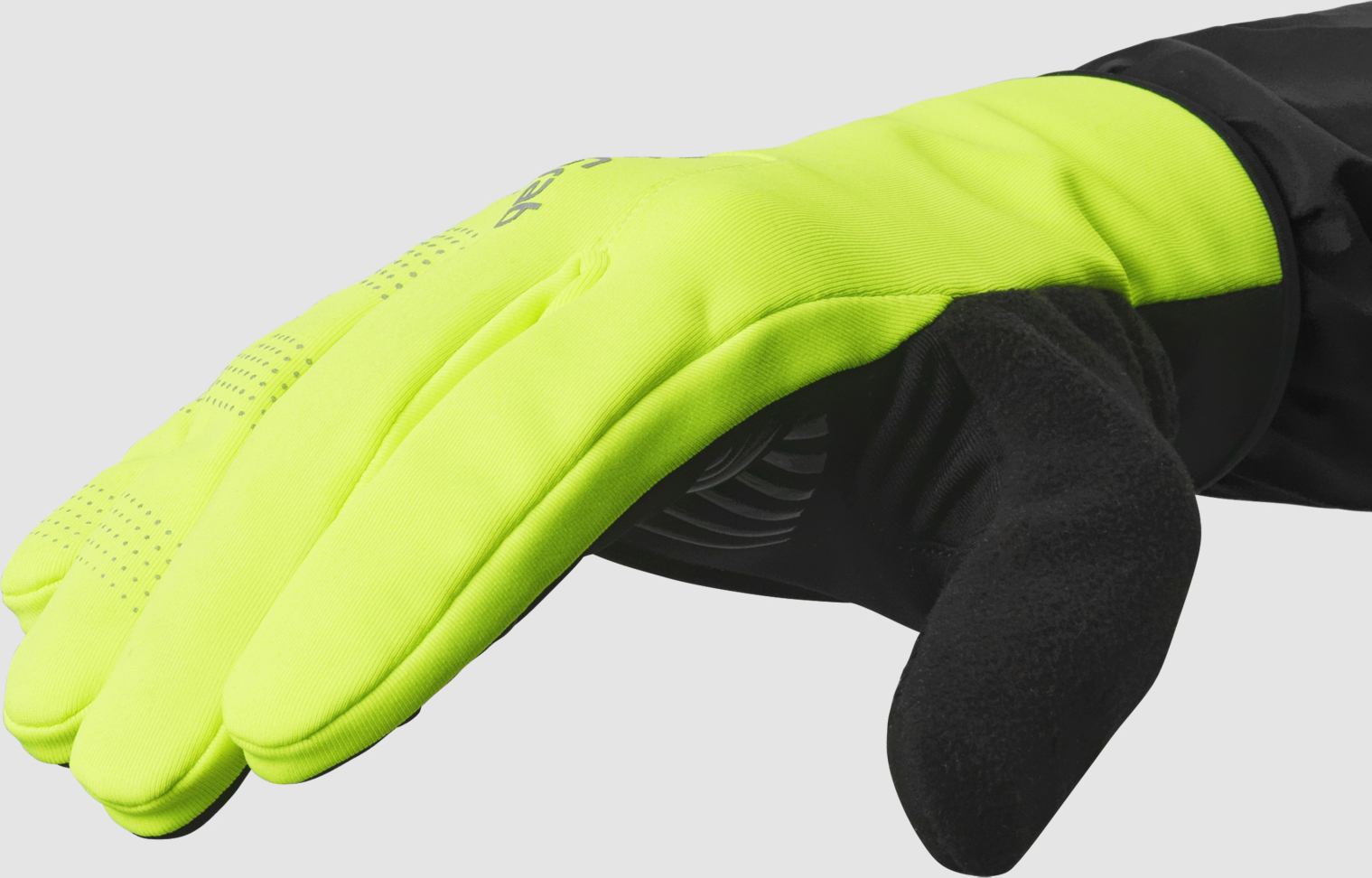 GripGrab Ride 2 Windproof Spring-Autumn Gloves XS, yellow hi-vis - Image 13