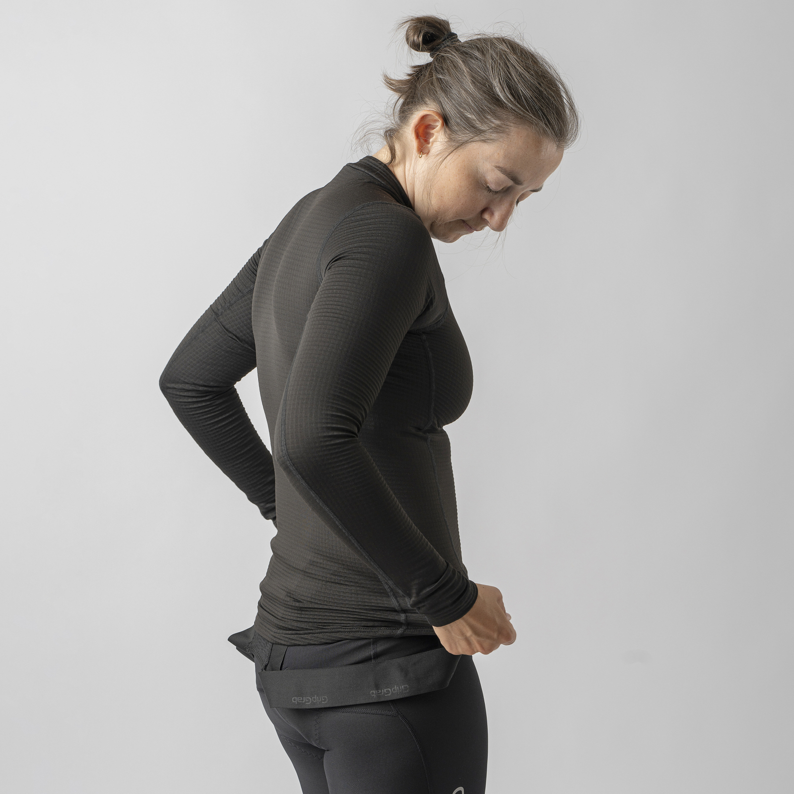 GripGrab Women's Ride Winter Long Sleeve Base Layer XL, black - Image 4