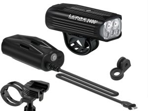 MEGA DRIVE 2400+ LOADED KIT 2400 LUMEN USB-C RECHARGEABLE FRONT BLACK