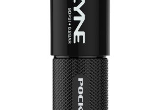 Lezyne Hand помпа CNC Pocket Drive Pro HV, neo metallic/black gloss 90PSI, 14,4cm