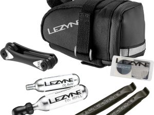 Lezyne седалка Bag Caddy (M), black with CO2 Kit