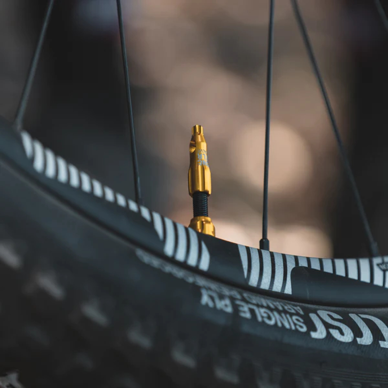 Lezyne Valve cap CNC gold