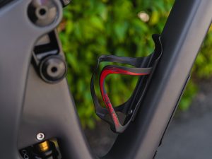 Lezyne Waterbottle Holder Carbon Team, black-green