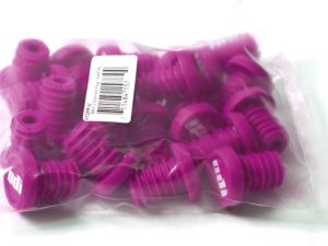 ODI BMX End Plug Refill Pack pink, 20 pc