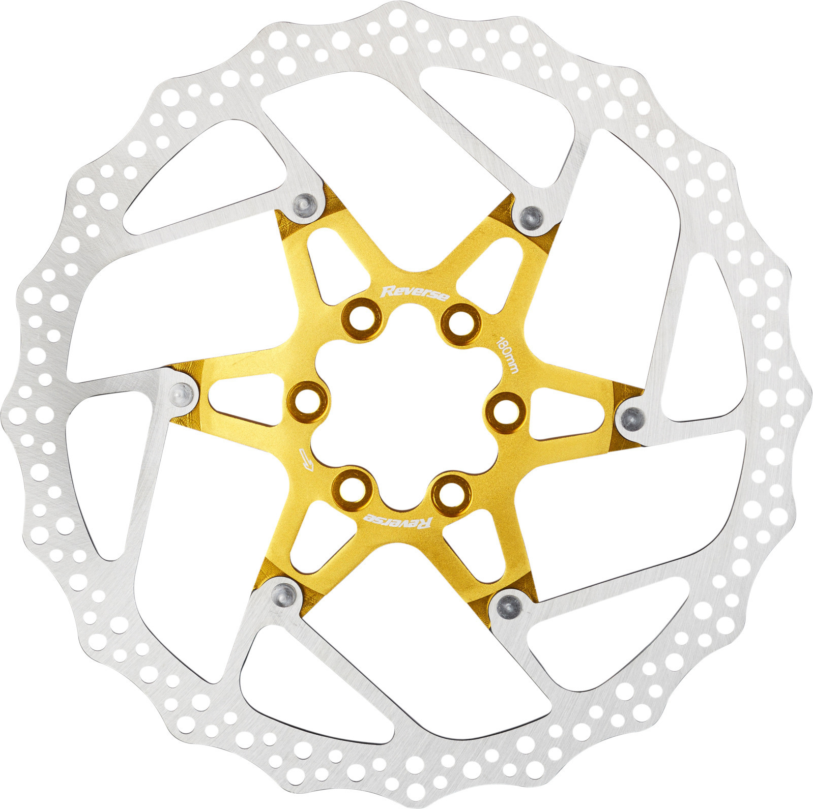 REVERSE Discrotor Aluminum/Steel Ø180mm gold - Image 2