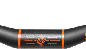 REVERSE кормило Seismic 810 Carbon Ø35mm/25mm matt black-orange
