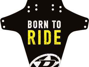 REVERSE Mudfender Born to Ride (Black/светлина-Yellow)