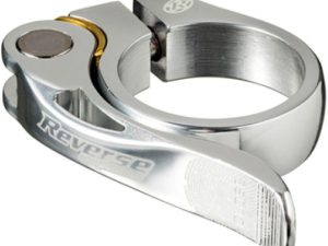 REVERSE Seat clamp Long Life Ø34,9mm silver