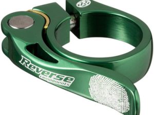 REVERSE Seat clamp Long Life Ø34,9mm green