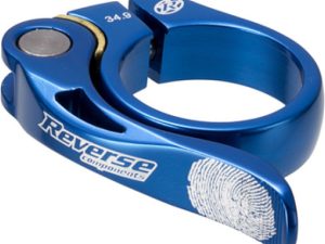 REVERSE Seat clamp Long Life Ø34,9mm blue