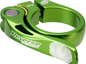 REVERSE Seat clamp Long Life Ø34,9mm green