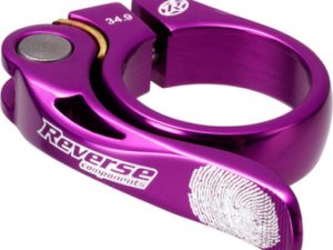 REVERSE Seat clamp Long Life Ø34,9mm purpe