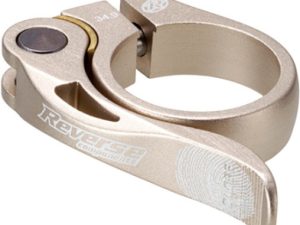 REVERSE Seat clamp Long Life Ø34,9mm sandmetallic