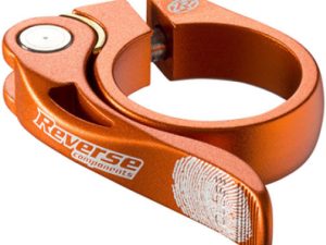 REVERSE Seat clamp Long Life Ø34,9mm orange