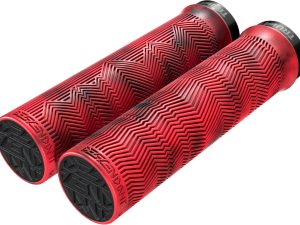 Truvativ Descendant Lockring Griffe 133mm, червен-черен marmoriert